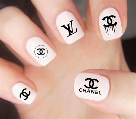 autocollants d'ongle chanel|Autocollants d'ongle chanel .